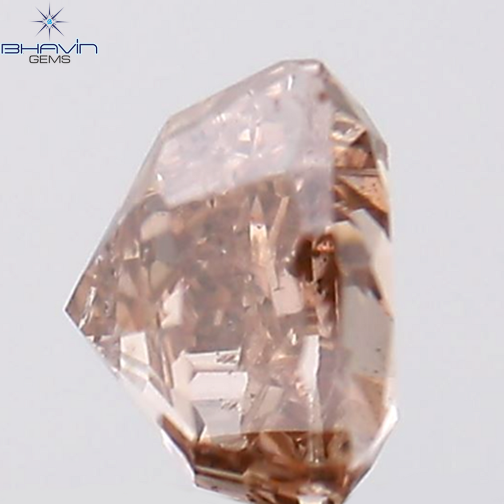 0.30 CT Heart Shape Pink (Argyle) Color Natural Loose Diamond SI1 Clarity (4.16 MM)