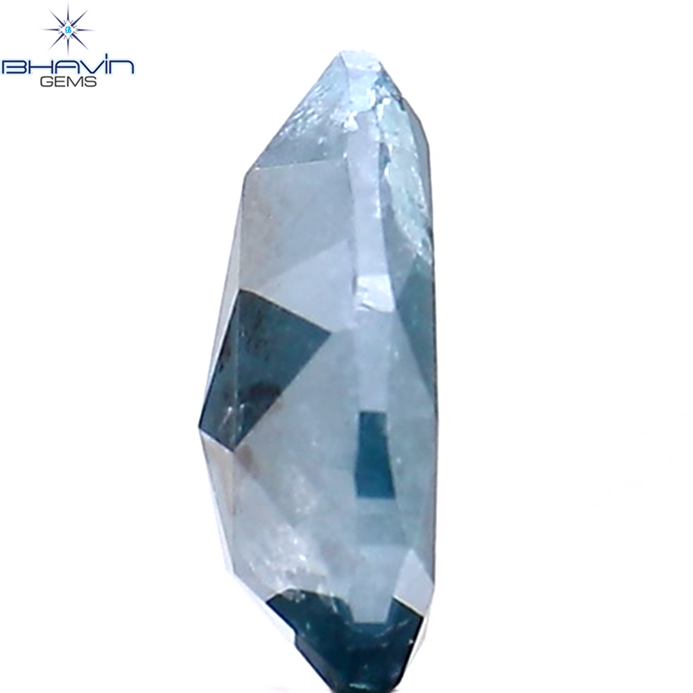 1.20 Pear Shape Natural Diamond Blue Color I3 Clarity (8.30 MM)