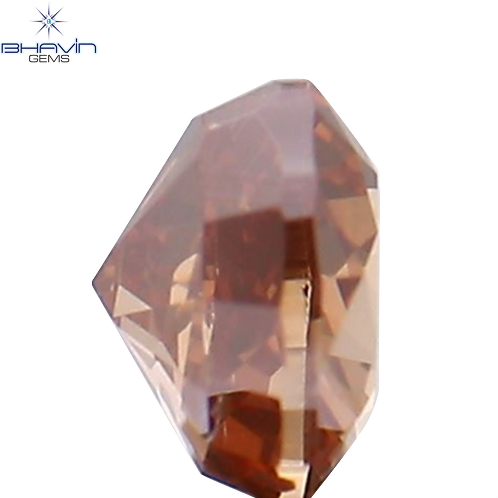 0.20 CT Heart Shape Enhanced Pink Color Natural Loose Diamond SI1 Clarity (3.74 MM)