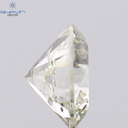 0.27 CT Round Shape Natural Loose Diamond White(H) Color I1 Clarity (3.84 MM)