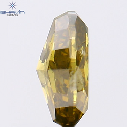 1.01 CT Oval Shape Enhanced Green Color Natural Diamond I1 Clarity (7.20 MM)