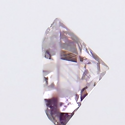 0.11 CT Round Shape Natural Diamond Pink Color I1 Clarity (3.14 MM)