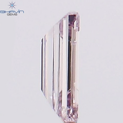 0.05 CT Baguette Shape Natural Diamond Pink Color VS2 Clarity (3.22 MM)