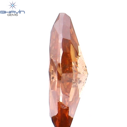 0.31 CT Marquise Shape Natural Diamond Pink Color SI2 Clarity (6.59 MM)