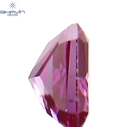 0.04 CT Radiant Diamond Pink Color Natural Diamond Clarity VS1 (2.24 MM)