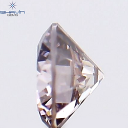 0.06 CT Round Shape Natural Diamond Pink Color VS1 Clarity (2.47 MM)