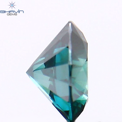 0.28 CT Round Shape Natural Diamond Blue Color SI1 Clarity (4.18 MM)