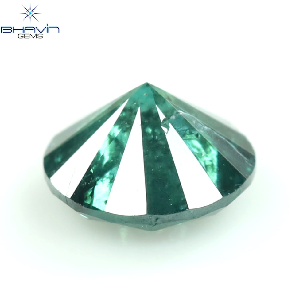 0.29 CT Round Diamond Natural Loose Diamond Blue Color I3 Clarity (4.20 MM)