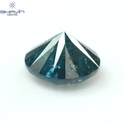 0.73 CT Round Diamond Natural Loose Diamond Blue Color I3 Clarity (5.55 MM)