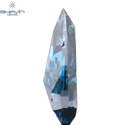0.29 Pear Shape Natural Diamond Blue Color I3 Clarity (6.30 MM)