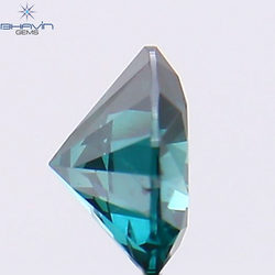 0.30 CT Round Shape Natural Diamond Blue Color SI1 Clarity (4.25 MM)