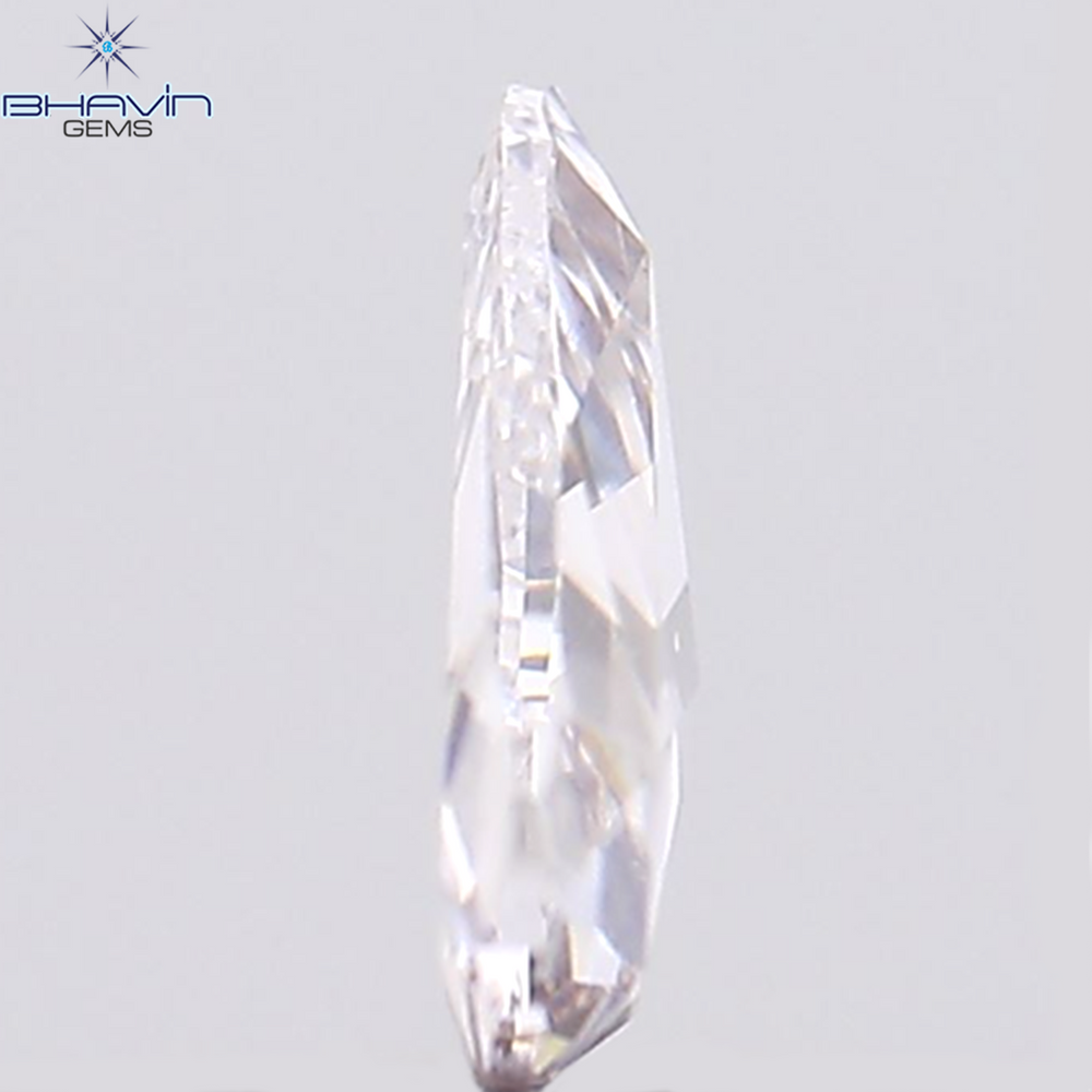 0.26 CT Heart Shape Natural Diamond Pink Color VS2 Clarity (5.38 MM)