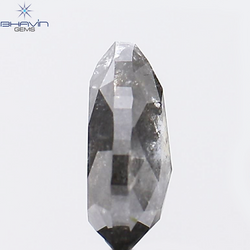 1.85 CT Pear Shape Natural Diamond Salt And Pepper Color I3 Clarity (9.12MM)