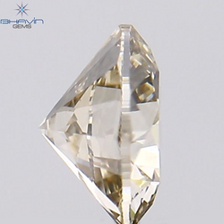 0.30 CT Round Shape Natural Loose Diamond Brown (M) Color VS2 Clarity (4.32 MM)