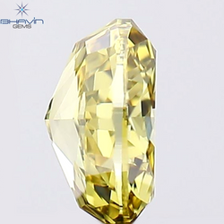 0.30 CT Oval Shape Natural Diamond Green Color VS1 Clarity (4.47 MM)