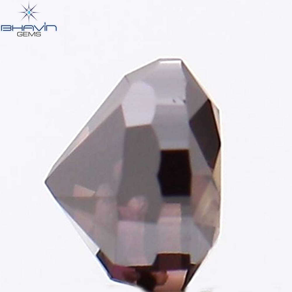 0.49 CT Heart Shape Pink Color Natural Loose Diamond I1 Clarity (4.00 MM)