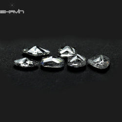 0.40 CT/ 6 Pcs Mix Shape Natural Diamond White Color SI2 Clarity (3.06 MM)