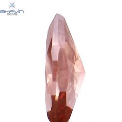 0.19 CT Marquise Shape Natural Diamond Pink Color I1 Clarity (5.40 MM)