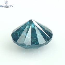 0.30 CT Round Diamond Natural Loose Diamond Blue Color I3 Clarity (4.06 MM)