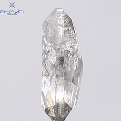 1.22 CT Oval Shape Natural Diamond White (Salt And Pepper) Color I3 Clarity (7.56 MM)