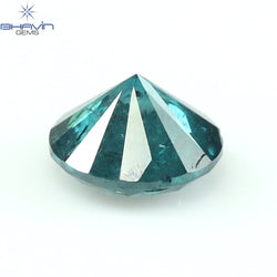 0.45 CT Round Diamond Natural Loose Diamond Blue Color I3 Clarity (4.75 MM)
