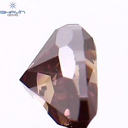 0.26 CT Heart Shape Enhanced Pink Color Natural Loose Diamond SI1 Clarity (3.92 MM)