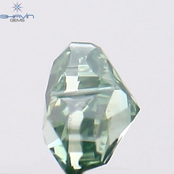 0.15 CT Heart Shape Natural Diamond Green Color VS1 Clarity (3.26 MM)
