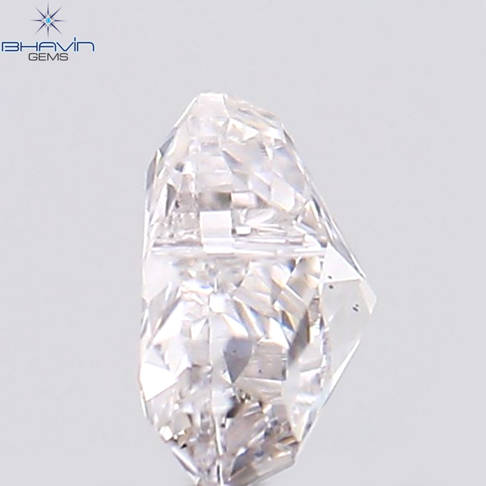 0.23 CT Heart Shape Natural Diamond Pink Color VS1 Clarity (3.97 MM)