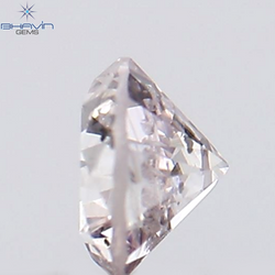 0.15 CT Round Shape Natural Diamond Pink Color SI2 Clarity (3.32 MM)