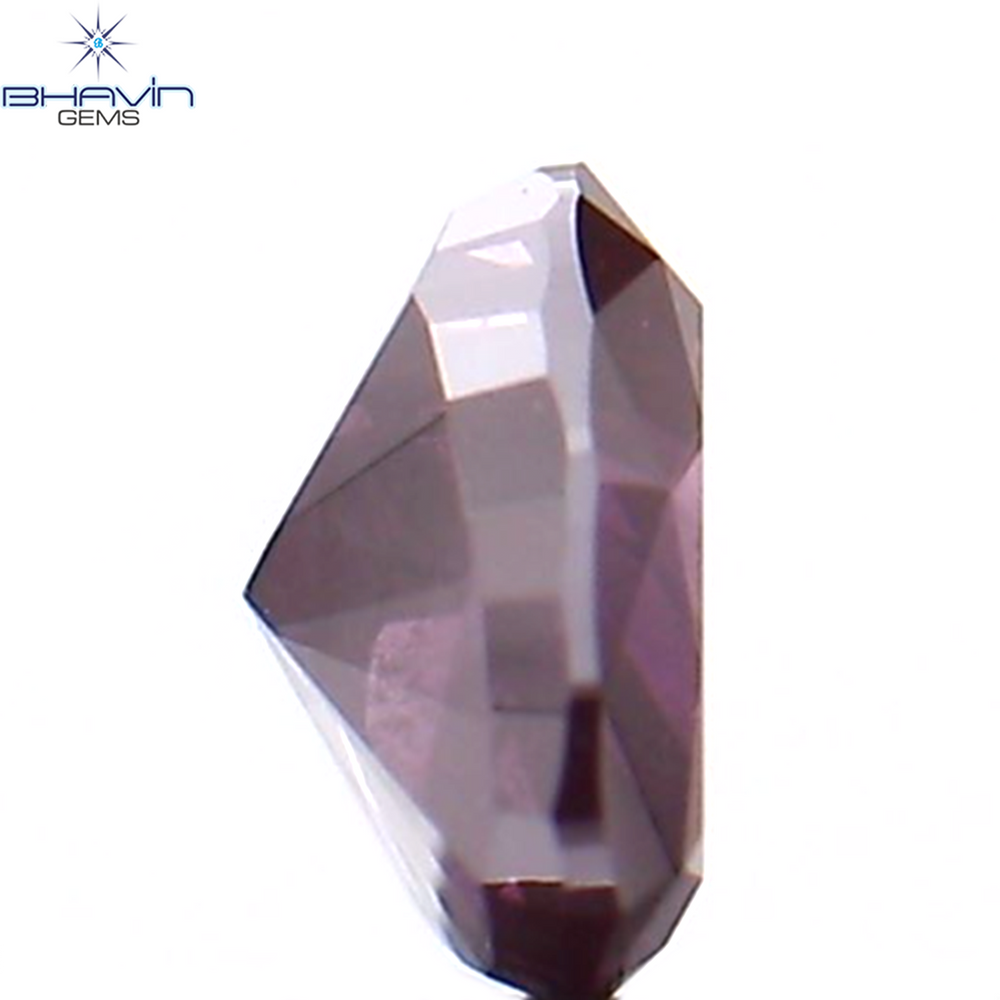 0.14 CT Heart Shape Enhanced Pink Color Natural Loose Diamond SI2 Clarity (3.40 MM)