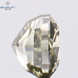 0.21 CT Cushion Shape Natural Diamond Gray Color VS1 Clarity (3.22 MM)