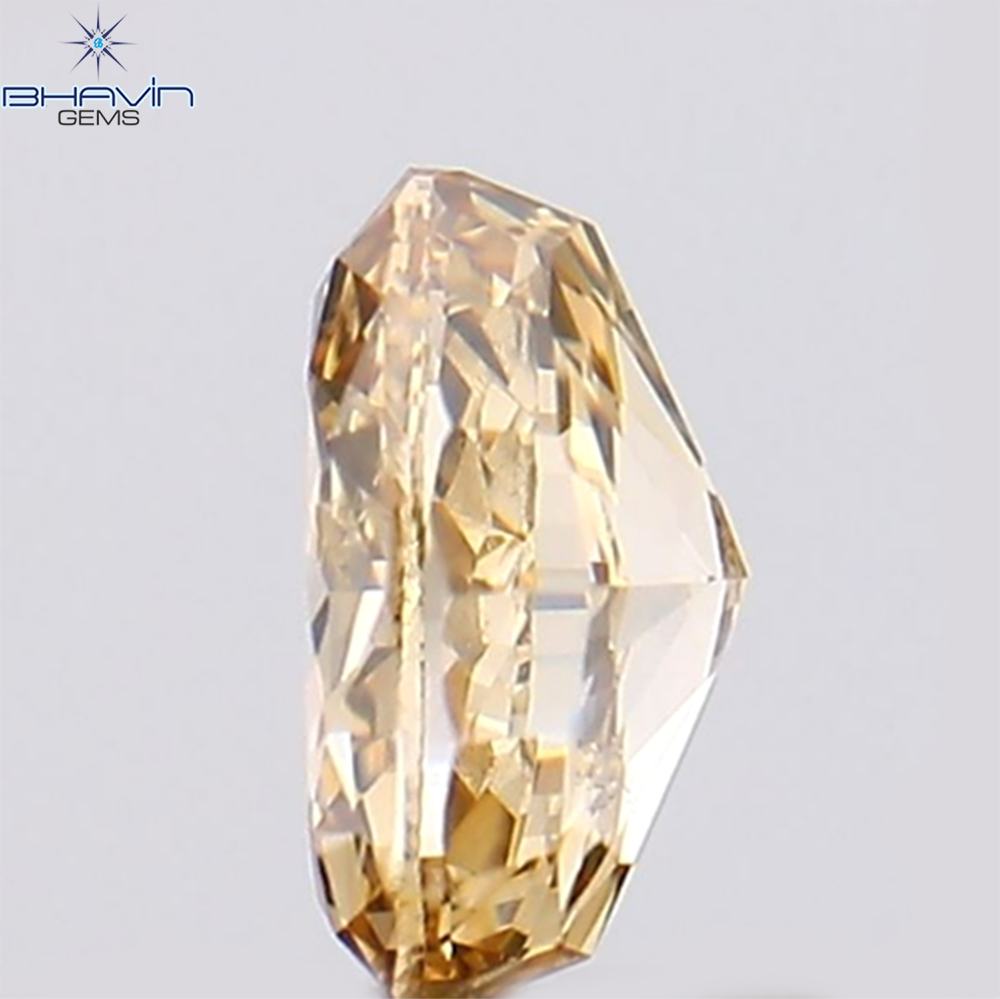 0.24 CT Oval Shape Natural Diamond Brown-Pink Color vs1 Clarity (4.19 MM)