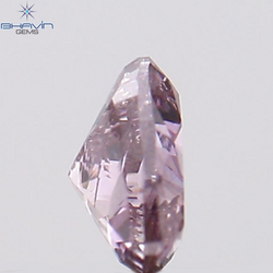 0.21 CT Heart Shape Natural Diamond Pink Color SI2 Clarity (3.88 MM)