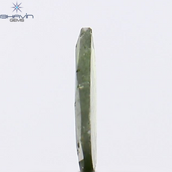 0.23 CT Pear Shape Natural Diamond Green Color I2 Clarity (6.27 MM)