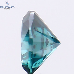 0.50 CT Round Shape Natural Diamond Blue Color SI1 Clarity (4.90 MM)