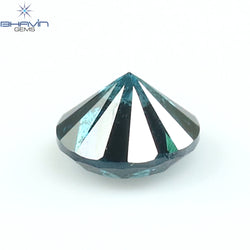 0.25 CT Round Diamond Natural Loose Diamond Blue Color I3 Clarity (3.79 MM)