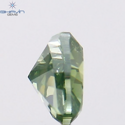 0.18 CT Heart Shape Natural Diamond Green Color VS2 Clarity (3.66 MM)