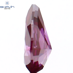 0.41 CT Pear Shape Natural Diamond Pink Color VS1 Clarity (5.94 MM)