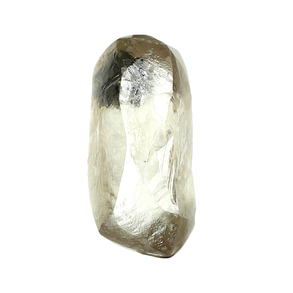 0.84 CT Rough Shape Natural Diamond Pink Color SI Clarity (7.26 MM)