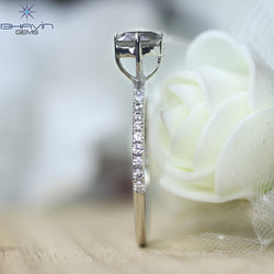 Round Shape Diamond Engagement Ring And Wedding Diamond Ring