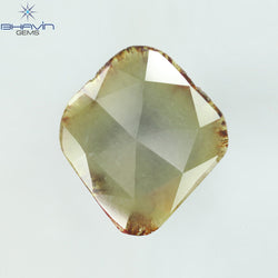 14.26ct ノーカット スライス ローズカット ダイヤモンド 天然 ルース ダイヤモンド ブラウン グレイッシュ イエロー ダイヤモンド ギフト ダイヤモンド ジュエリー ダイヤモンド リング EP35-2