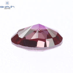 0.40 CT, Oval Diamond, Vivid Pink Color, Clarity VS2