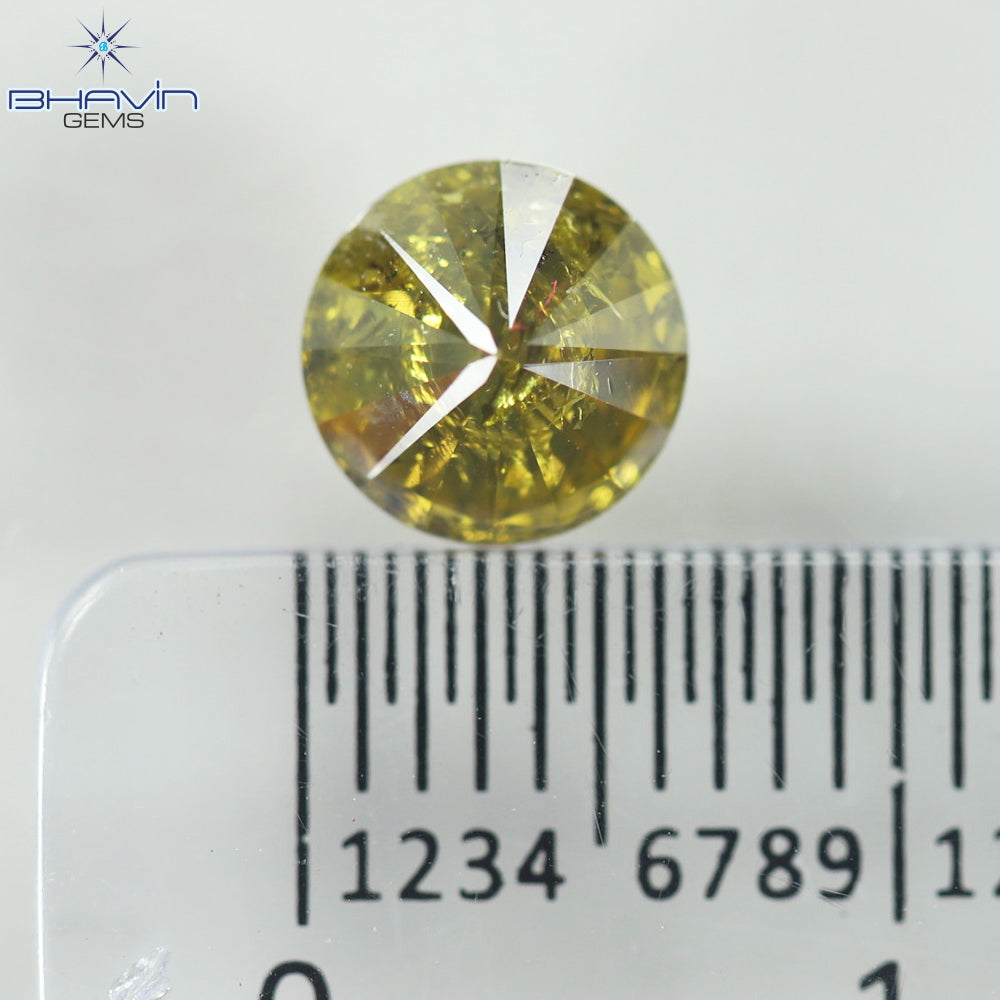 1.03 CT, Round Shape Diamond Shape, Loose Diamond, Clarity I1