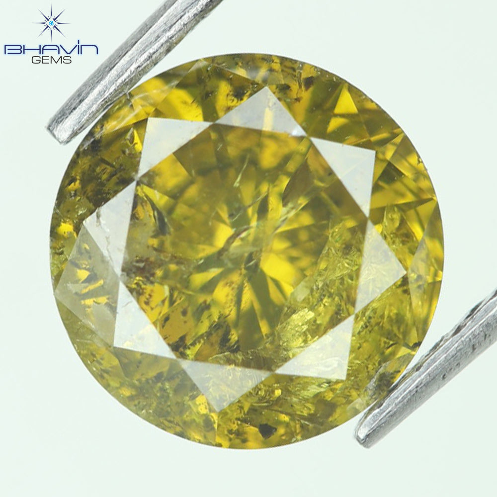 1.03 CT, Round Shape Diamond Shape, Loose Diamond, Clarity I1