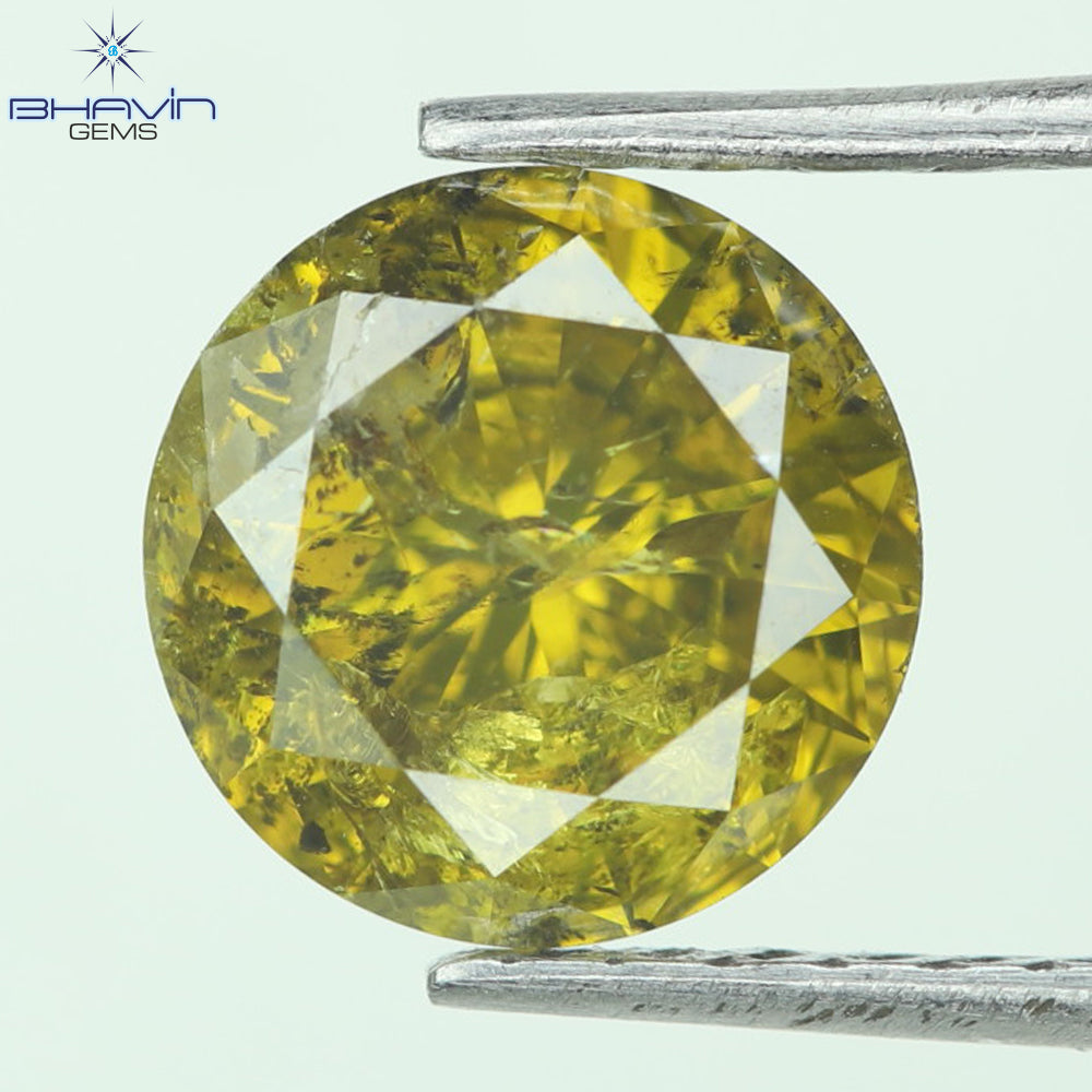 1.03 CT, Round Shape Diamond Shape, Loose Diamond, Clarity I1