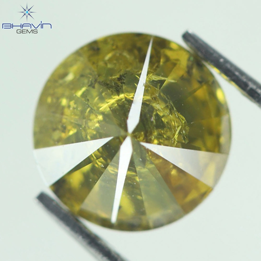 1.03 CT, Round Shape Diamond Shape, Loose Diamond, Clarity I1