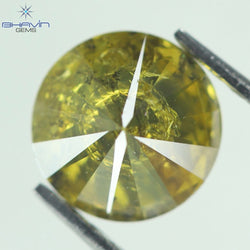 1.03 CT, Round Shape Diamond Shape, Loose Diamond, Clarity I1