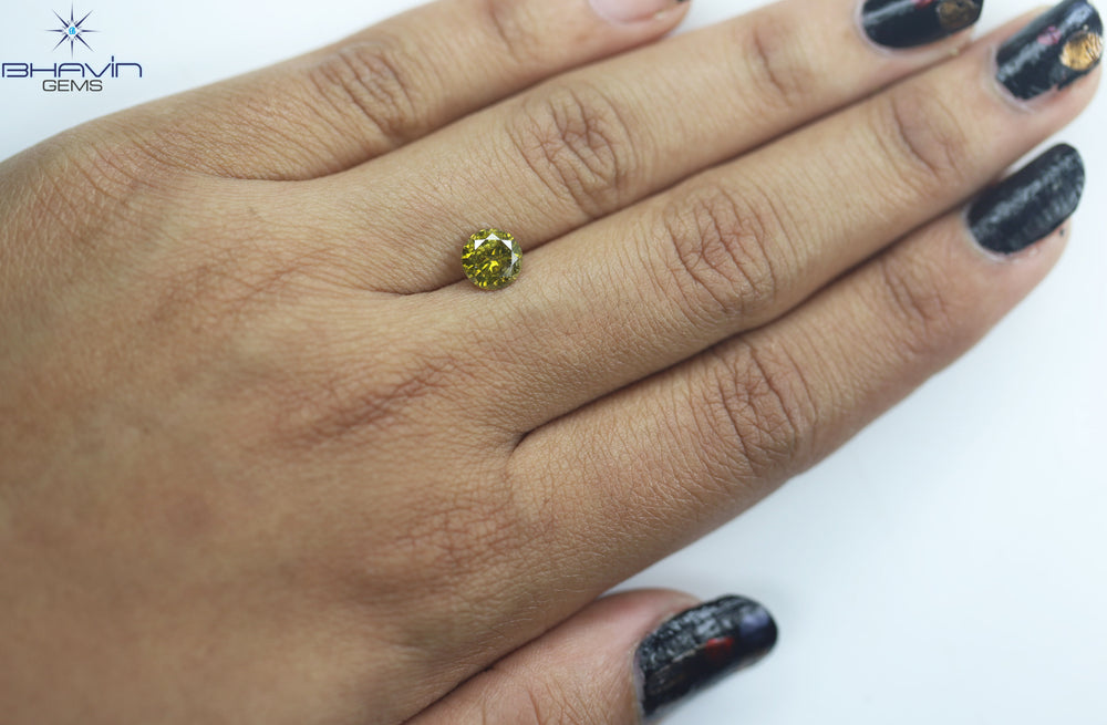1.03 CT, Round Shape Diamond Shape, Loose Diamond, Clarity I1