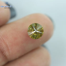 1.03 CT, Round Shape Diamond Shape, Loose Diamond, Clarity I1