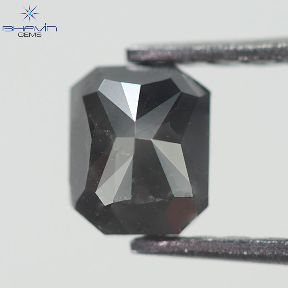 0.42 CT、スクエア エメラルド ラディアント シェイプ ダイヤモンド、ルース ダイヤモンド、クラリティ I3 (4.57 MM)